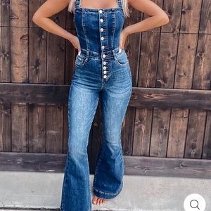 jean jumpsuit